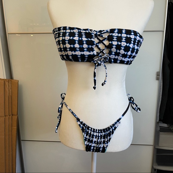 THE BIKINI LAB PATTERNED TWO PIECE - Picture 1 of 2